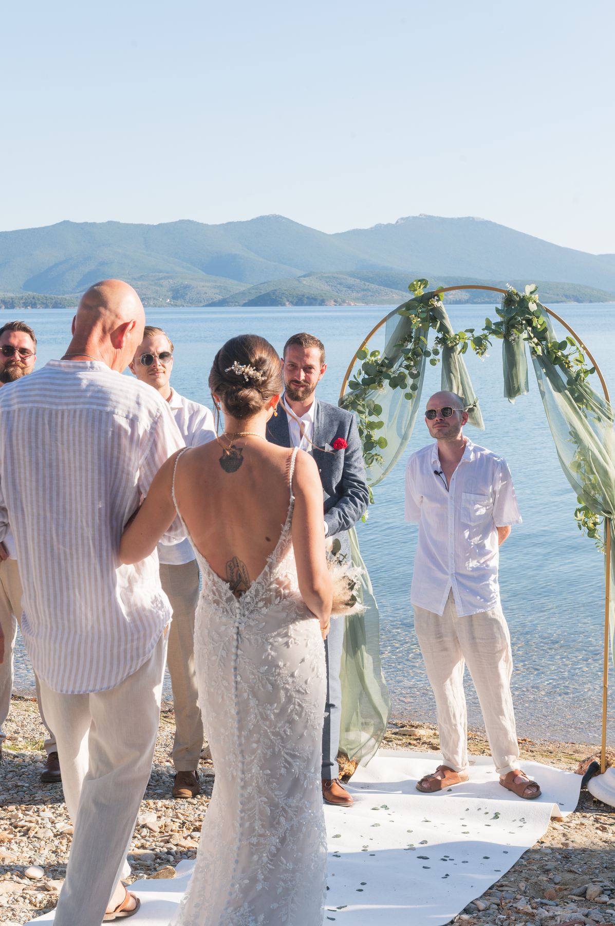Detailaufnahme vom Hochzeitstag